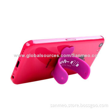 Universal Portable Touch U Silicone Stand Holder for iPhone, Smartphone, 10 ColorsNew
